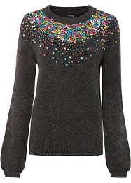 Pull à paillettes, bonprix