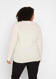 Weihnachtspullover Pailletten- Rentier, bpc bonprix collection