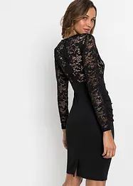 Robe courte à dentelle, bonprix