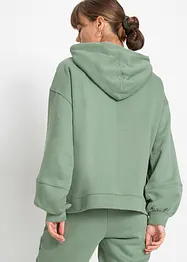 Oversize-Kapuzen-Sweatshirt aus weichem Baumwoll-Mix, bonprix