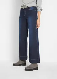 Jean large taille mi-haute, extensible, bonprix