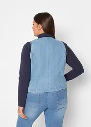 Gilet sans manches en jean, bonprix