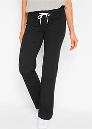 Pantalon en jersey, jambes larges, bonprix