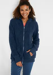 Teddy-Fleece Jacke, bonprix