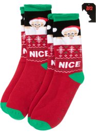 Thermo Socken (2er Pack) mit Geschenkkarte, bpc bonprix collection