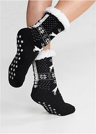Kuschelsocken mit Teddyfutter, bpc bonprix collection