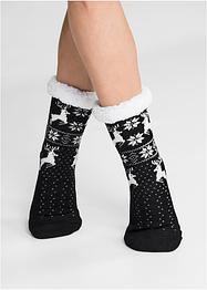 Kuschelsocken mit Teddyfutter, bpc bonprix collection