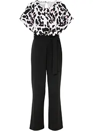 Wickeljumpsuit mit Print, bonprix