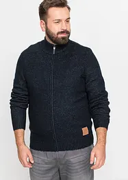 Strickjacke mit Stehkragen, bonprix