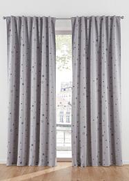 Verdunkelungsvorhang mit Leuchtsternen (1er Pack), bpc living bonprix collection