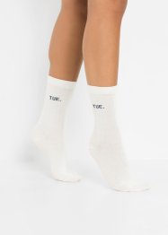 Socken mit Wochentagen (7er Pack) mit Bio-Baumwolle, bpc bonprix collection