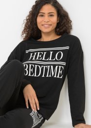 Pyjama avec T-shirt oversized, bpc bonprix collection