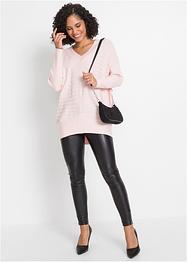 Gerippter Oversize-Pullover, BODYFLIRT