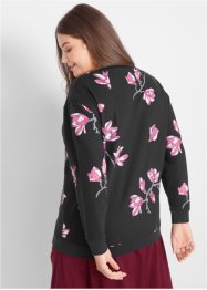 Sweat-shirt à imprimé floral, bpc bonprix collection