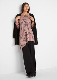 Pantalon large Punto di Roma avec tour de taille élastiqué, bpc bonprix collection
