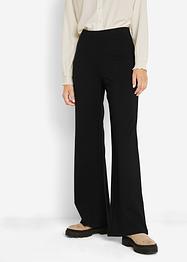 Pantalon large Punto di Roma avec tour de taille élastiqué, bpc bonprix collection