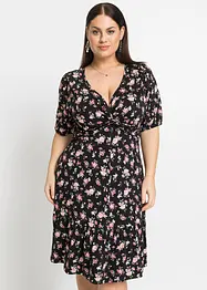 Jerseykleid mit Puffärmeln, bonprix