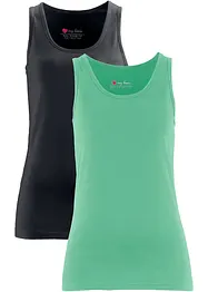 Stretch Tanktop, (2er Pack), bonprix