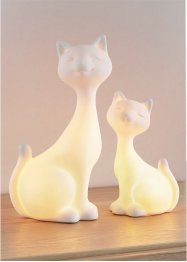 Figurine déco LED Chats (Ens. 2 pces.), bpc living bonprix collection