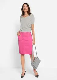 Jupe en jean stretch, bonprix