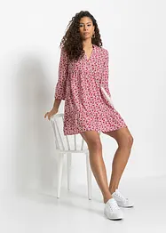Robe courte à volants en viscose, bonprix