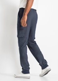 Pantalon taille extensible imitation jean avec poches cargo, RAINBOW