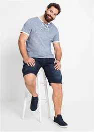 T-Shirt mit Schnürung aus Bio-Baumwolle, bonprix