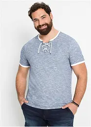 T-Shirt mit Schnürung aus Bio-Baumwolle, bonprix