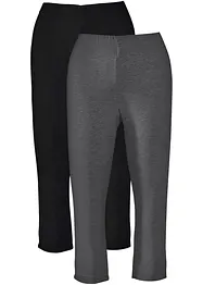 Stretch-Capri-Leggings (2er Pack), bonprix