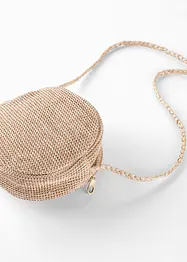 Sac à bandoulière aspect paille, bonprix