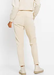 Pantalon en velours côtelé à taille élastiquée, bonprix