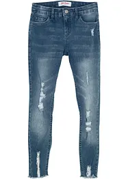 Mädchen Skinny-Jeans mit Used Effekt, bonprix