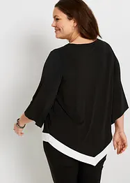 Shirt-Tunika mit Rundhalsausschnitt, bonprix