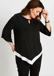 Shirt-Tunika mit Rundhalsausschnitt, bonprix