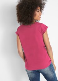 T-Shirt aus Bio-Baumwolle, Kurzarm, bonprix