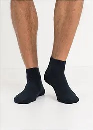 Kurzsocken mit Bio-Baumwolle (10er Pack), bonprix