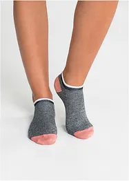 Sneakersocken mit Bio-Baumwolle (7er Pack), bonprix