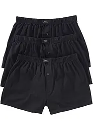 Lockere Jersey Boxershorts (3er Pack), bonprix