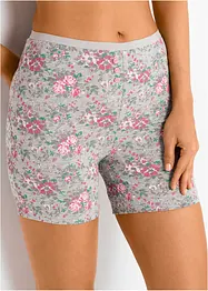 Lot de 4 boxers femme longs taille haute, bonprix