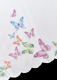 Scheibengardine mit Schmetterlings Stickerei, bpc living bonprix collection