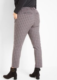 Pantalon taille extensible à carreaux, bpc bonprix collection