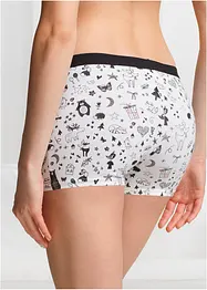 Lot de 4 boxers femme, bonprix