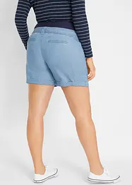 Short de grossesse en lin effet jean, bonprix