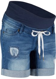 Umstands-Jeans-Shorts mit Bindeband, bpc bonprix collection