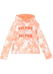 Mädchen Kapuzen-Sweatshirt mit Batikdruck, bpc bonprix collection