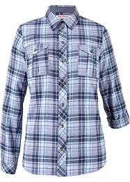 Flanell-Bluse, bonprix