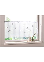Scheibengardine mit Glanzmuster, bpc living bonprix collection