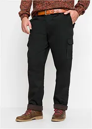 Pantalon cargo thermo Regular Fit, stretch, straight, bonprix