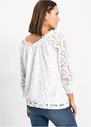 Shirt mit Spitze, bonprix