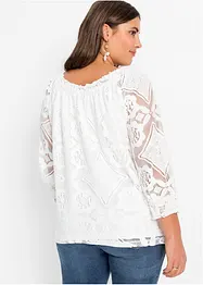 Shirt mit Spitze, bonprix